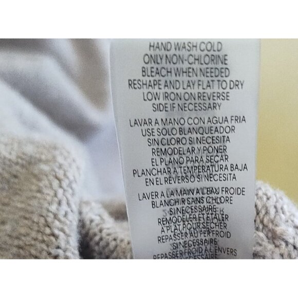 Calvin Klein Cotton Blend Cowl Neck Sweater L Designer Classic - Picture 5 of 5